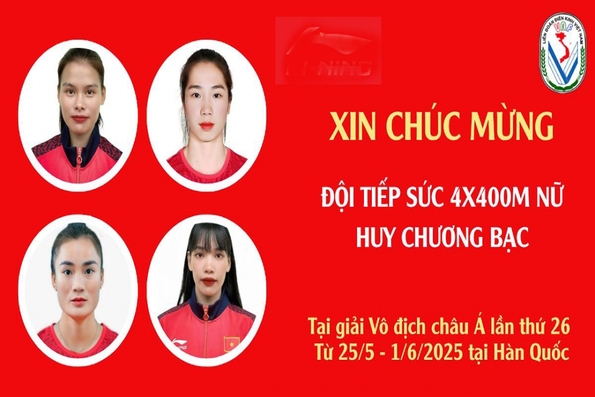 Điền kinh Việt Nam lỡ cơ hội ba lần liên tiếp giành HCV giải vô địch châu Á