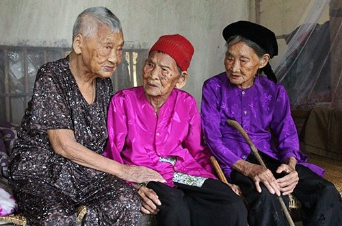 Huyện Triệu Phong có 77 người thọ trên 100 tuổi