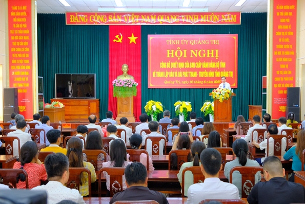 Thành lập Báo và Đài Phát thanh - Truyền hình tỉnh Quảng Trị