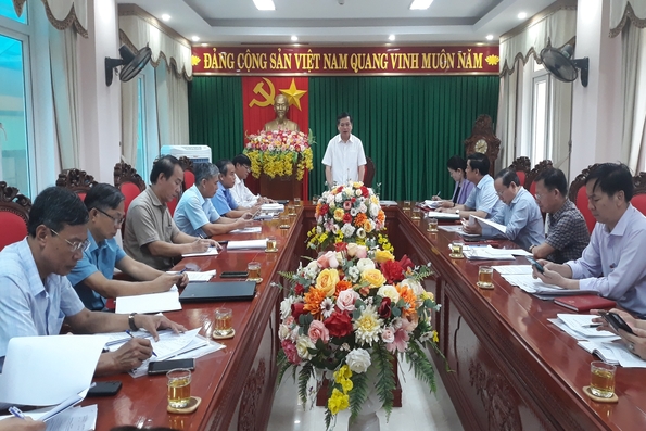 Bí thư Tỉnh ủy Nguyễn Long Hải kiểm tra việc chuẩn bị thành lập xã mới