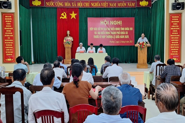 Cử tri Phường 3, TP. Đông Hà mong muốn sớm thông các tuyến đường trên địa bàn