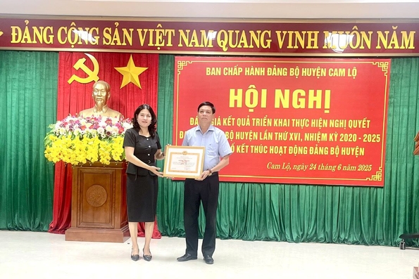 Cam Lộ: 22/23 chỉ tiêu Nghị quyết Đại hội Đảng bộ huyện nhiệm kỳ 2020-2025 đạt và vượt kế hoạch