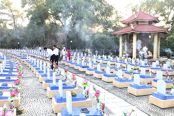 Xây dựng nhà tiếp lễ tại hai nghĩa trang liệt sĩ quốc gia