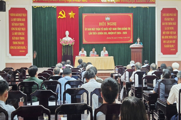 Sơ kết công tác mặt trận 6 tháng đầu năm