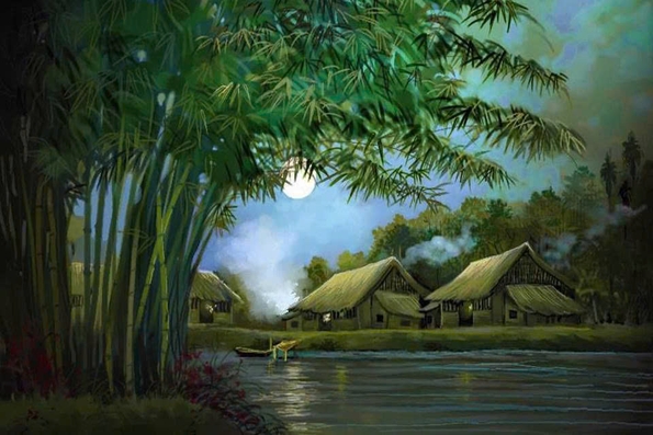 Dưới ánh trăng đêm hè