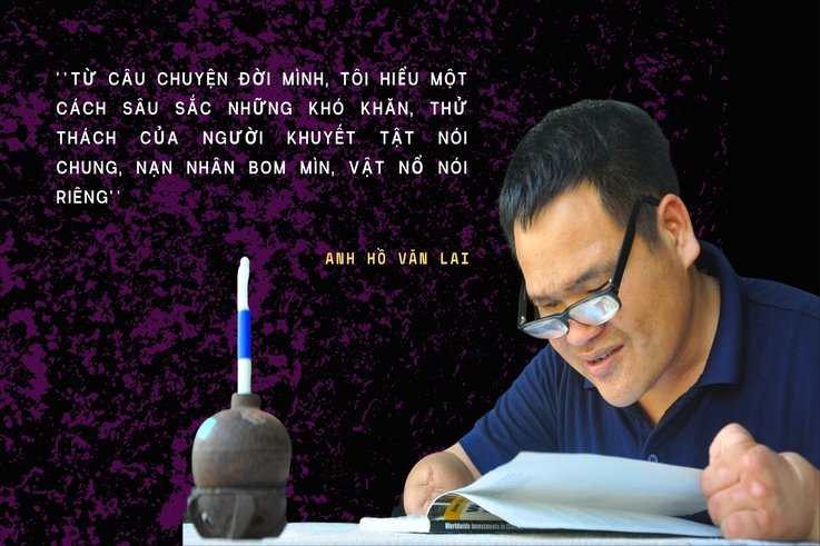 Nạn nhân bom mìn, vật nổ cần được tiếp sức để vươn lên