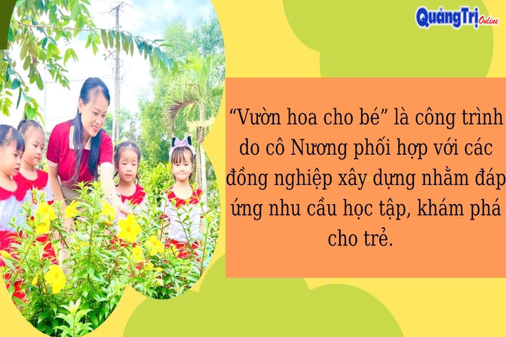 Nữ nhà giáo trẻ giỏi chuyên môn, mạnh phong trào