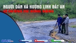Người dân xã Hướng Linh bất an vì đường hư hỏng nặng