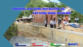 Đakrông huy động mọi nguồn lực xây dựng nông thôn mới