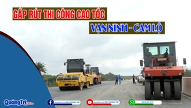 Gấp rút thi công cao tốc Vạn Ninh - Cam Lộ