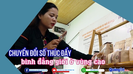 Chuyển đổi số thúc đẩy bình đẳng giới vùng cao