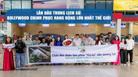 Lần đầu trong lịch sử: Bollywood chinh phục hang động lớn nhất thế giới